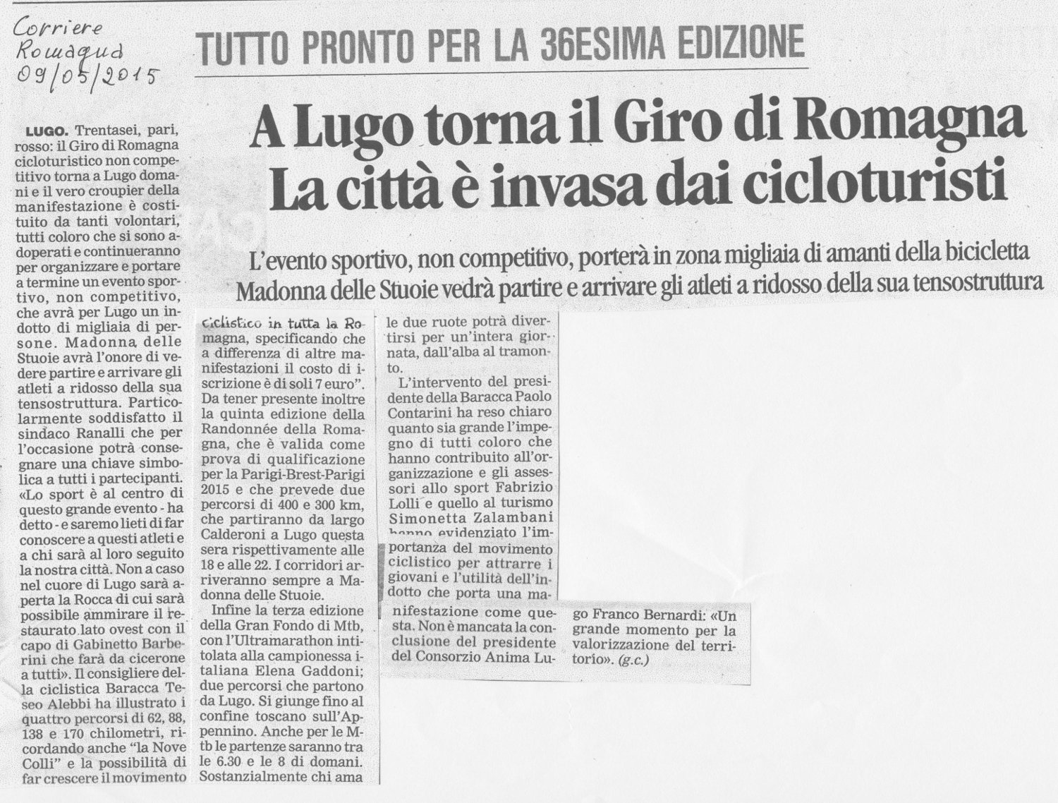 09 05 2015 Corriere Romagna