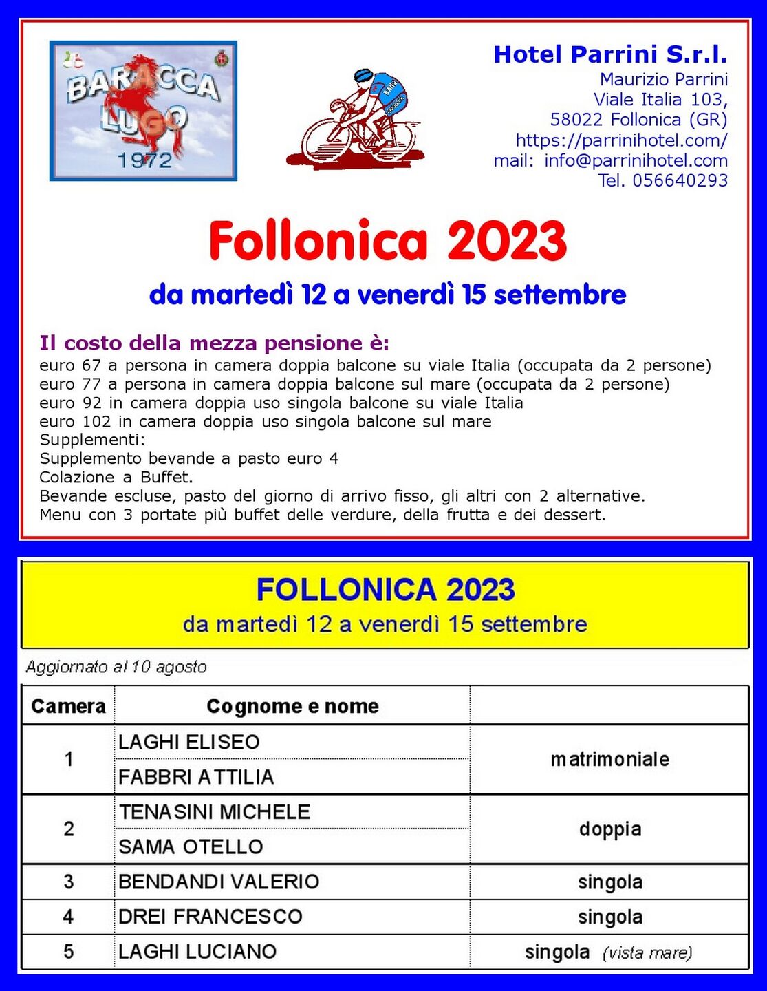 Vacanza a Follonica 2023